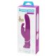 Happyrabbit Rechargeable Waterproof Thrusting Vibrator (Purple)