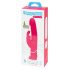 Happyrabbit Dual Density - vibrateur étanche avec stimulateur clitoridien (rose)