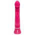 Happyrabbit Dual Density - wasserdichter Vibrator mit Klitorisarm (Pink)