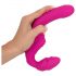 Strepless Strap-On - vibratore indossabile (rosa)