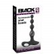 Black Velvet - Beaded Anal Vibrator (Black)