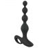 Black Velvet - Beaded Anal Vibrator (Black)