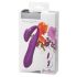 BeauMents Samen - oplaadbare, waterdichte paren vibrator (paars)