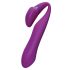 BeauMents Come2gether - wiederaufladbarer, wasserdichter Paarvibrator (lila)