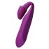 BeauMents Come2gether - wiederaufladbarer, wasserdichter Paarvibrator (lila)