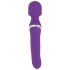 Javida Wand & Pearl - 2-in-1 Massage Vibrator (Purple)