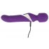 Javida Wand & Pearl - 2in1 masāžas vibrators (violets)