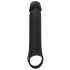 Rebel - rechargeable, radio controlled vibrating penis sheath (black)