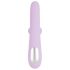 SMILE Thrusting - Rechargeable Clitoral, Rotating Thrusting Vibrator (Purple)