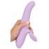 SMILE Thrusting - Rechargeable Clitoral, Rotating Thrusting Vibrator (Purple)