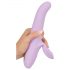 SMILE Thrusting - Rechargeable Clitoral, Rotating Thrusting Vibrator (Purple)