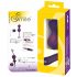 SMILE RC Vibrating Love Eggs - rechargeable, wireless (purple)