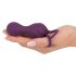 SMILE RC Vibrating Love Eggs - rechargeable, wireless (purple)