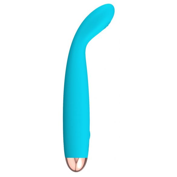 Vibrator rezistent la apă pentru punctul G, Cuties Mini, cu acumulator (turcoaz)