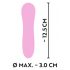 Cuties Mini - Rechargeable, Waterproof, Spiral Vibrator (Pink)