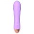 Cuties Mini - rechargeable, waterproof, grid vibrator (purple)