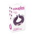 Couples Choice - Rechargeable Dual Motor Penis Ring (Purple)