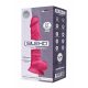 Silexd 8 - Shapeable Suction Cup Dildo Vibrator - 20cm (Pink)