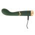 Emerald Love - Rechargeable, Waterproof G-spot Vibrator (Green)