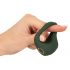 Emerald Love - Rechargeable, Waterproof Vibrating Cock Ring (Green)