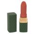 Emerald Love - Rechargeable, Waterproof Lipstick Vibrator (Green-Burgundy)