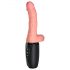 King Cock Plus 6.5 - Testicle Thrusting Vibrator - Natural