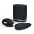 Set Vibrante di Coppia Womanizer Golden Moments 2 - Stimolatore Clitoride e Massaggiatore di Coppia (Nero)