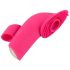 SMILE Licking - oplaadbare, luchtgolven- en tongtrillinger vinger vibrator (roze)