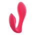 Panty SMILE - vibratore 2in1 ricaricabile e wireless (rosa)