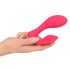 Panty SMILE - vibratore 2in1 ricaricabile e wireless (rosa)