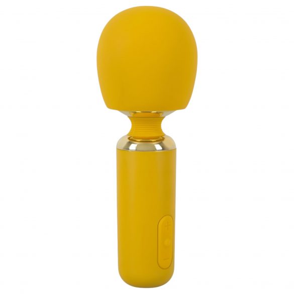 YNFV - Cordless Mini Massager Vibrator (Yellow)