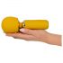 YNFV - Cordless Mini Massager Vibrator (Yellow)