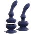 3Some muur rammelaar P-Spot - oplaadbare, draadloze prostaat vibrator (blauw)