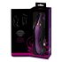 Javida - Ensemble stimulateur clitoridien et vibromasseur rechargeable 2en1 (violet)