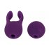 Javida - Ensemble stimulateur clitoridien et vibromasseur rechargeable 2en1 (violet)