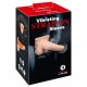 You2Toys Strap-on - κοιλοδοκός επαναφορτιζόμενος δονητής για δέσιμο (φυσικό χρώμα)