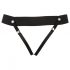 You2Toys Strap-on - akuga, õõnes, kinnitatav vibraator (naturaalne)