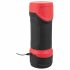 WYNE 04 - Rechargeable Vibrating Suction Masturbator (Black-Red)