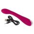 SMILE G-punt vibrator - oplaadbaar, geribbeld (paars)