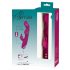 SMILE - flexible vibrator with clitoral arm for A and G-spot (purple)