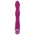 SMILE - flexible vibrator with clitoral arm for A and G-spot (purple)