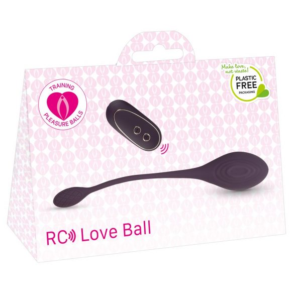 You2Toys RC Love Ball - akutoitega, raadioga vibreeriv muna (lilla)