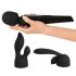 Ya Clit Wand - Rechargeable Massage Vibrator Set (Black)