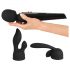 Ya Clit Wand - Rechargeable Massage Vibrator Set (Black)