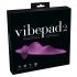 VibePad 2 - akumulatora, radio, laizīšanas spilvena vibrators (violets)