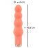 You2Toys Peachy! Mini Beads - Rechargeable Beaded Vibrator (Peach)