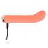 Vibratore per il Punto G ricaricabile mini "Peachy!" di You2Toys (color pesca)