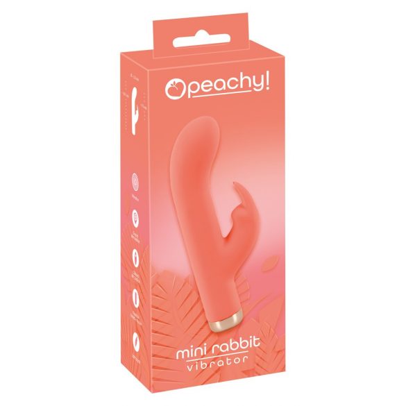 You2Toys peachy! mini rabbit - oplaadbare konijn vibrator (perzik)