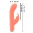 You2Toys Peachy! Mini Rabbit - Rechargeable Bunny Vibrator (Peach)