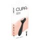 You2Toys CUPA - akumulatorski vibrator 2v1 z grelnikom (črn)